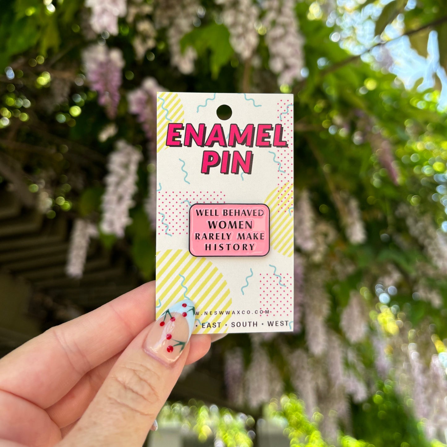 Women Enamel Pin