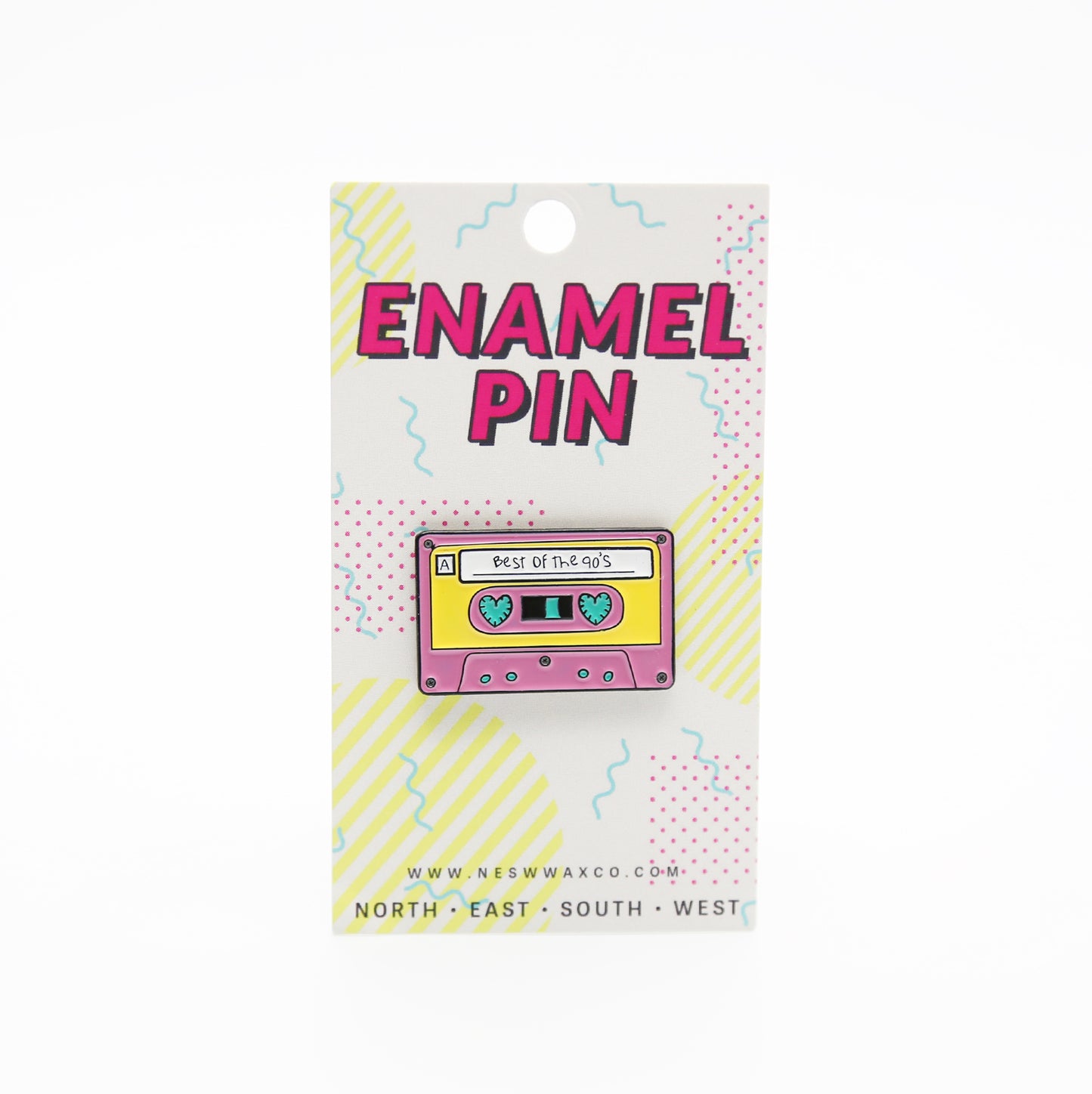 Mixed Tape Enamel Pin