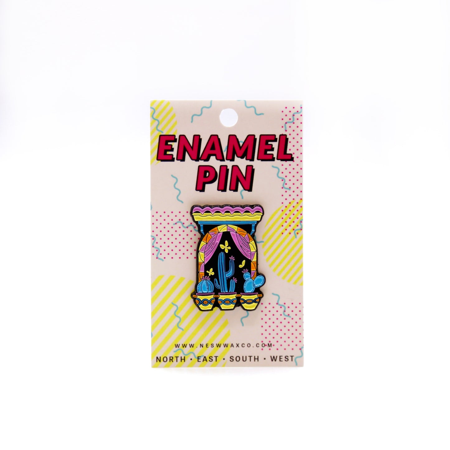 Succulents Enamel Pin