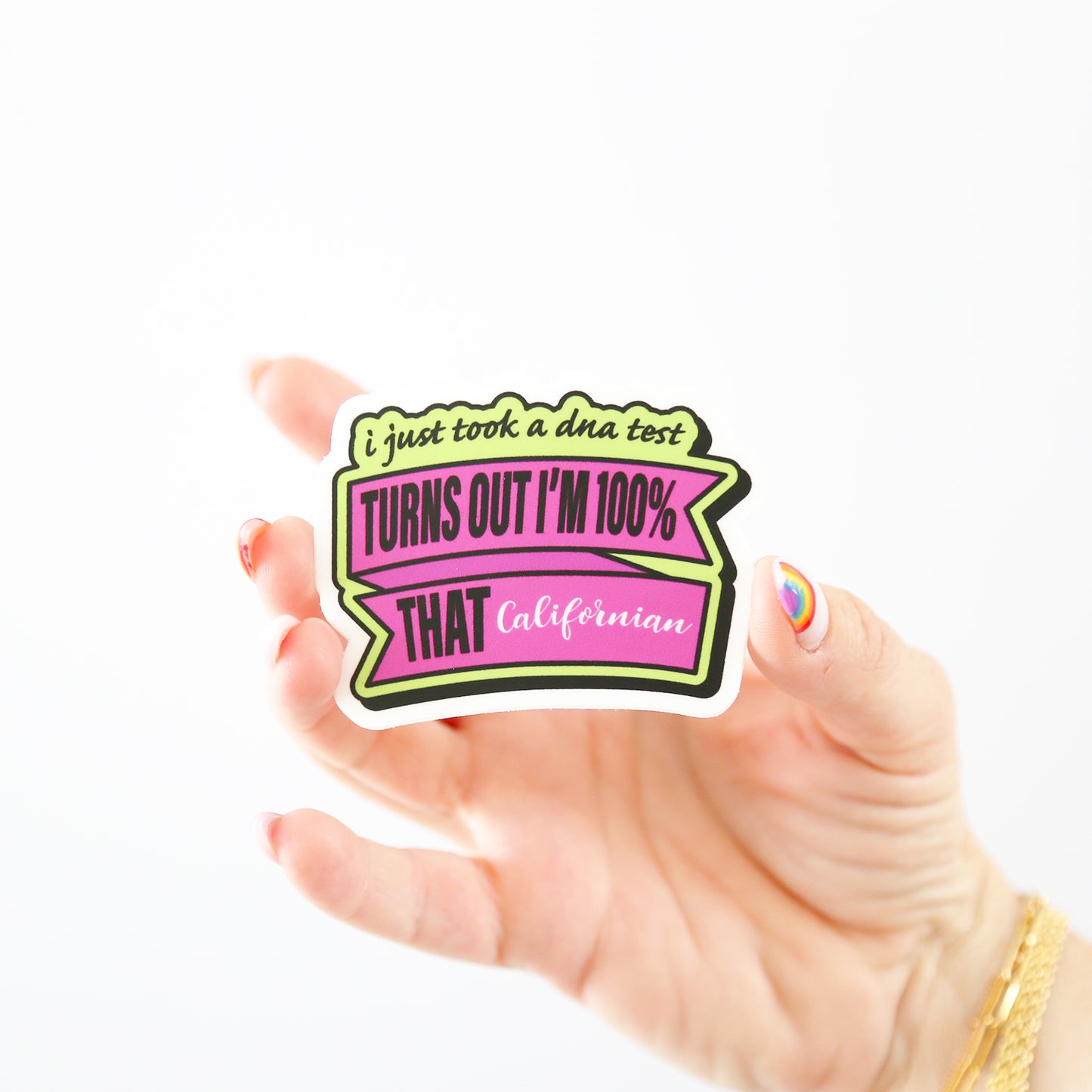 100% That Californian Sticker - NESW WAX CO//