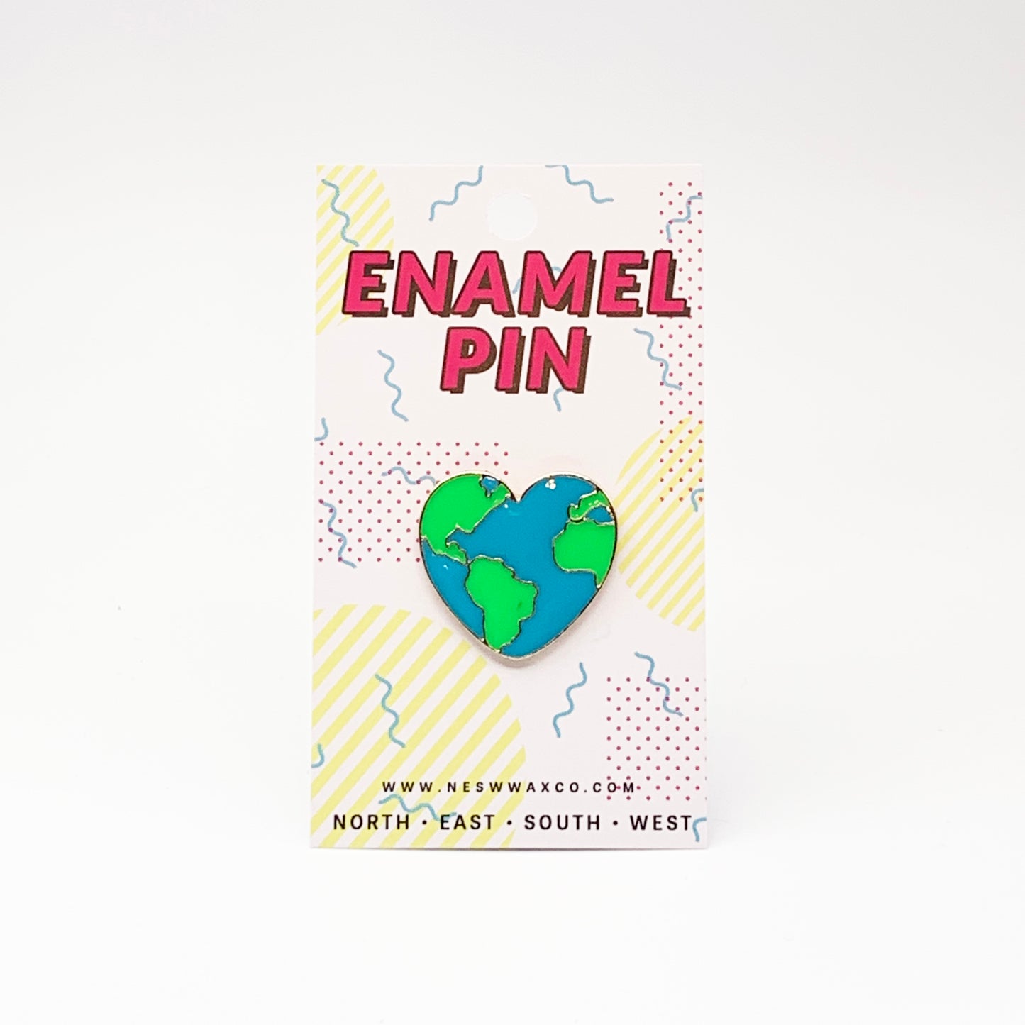 Mother Earth 2 Enamel Pin - NESW WAX CO//