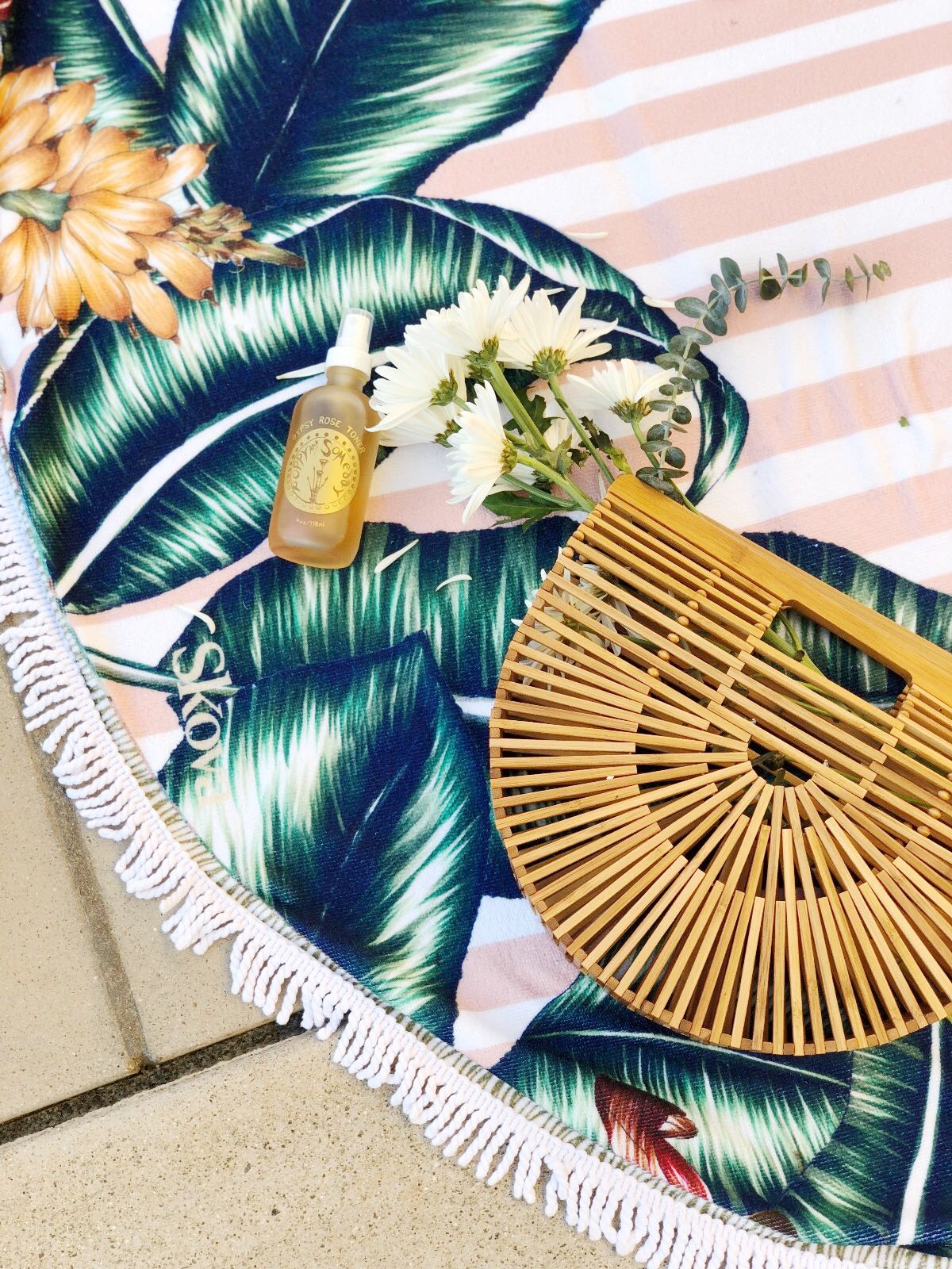 Havana Round Towel by SKOVA