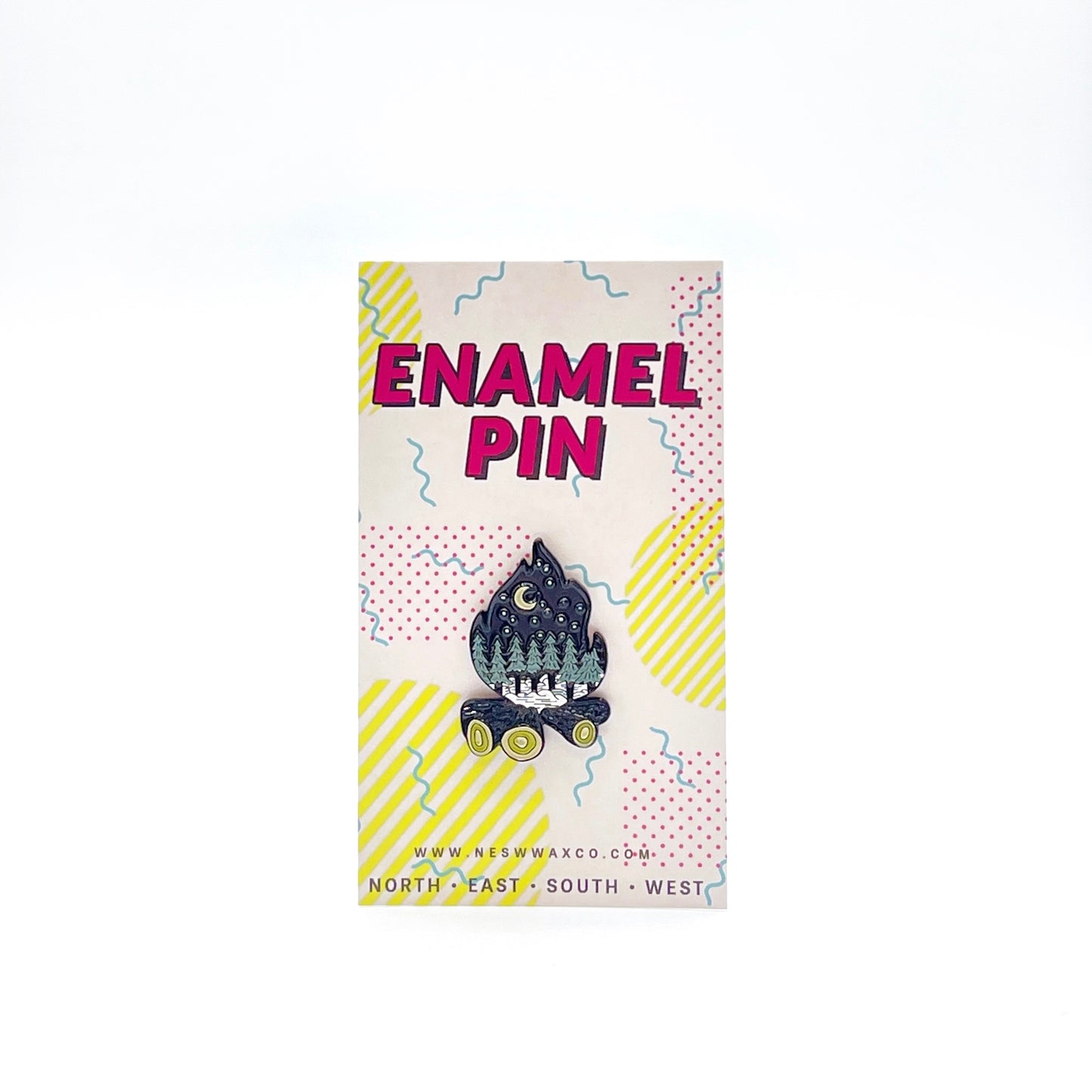 Bonfire Enamel Pin