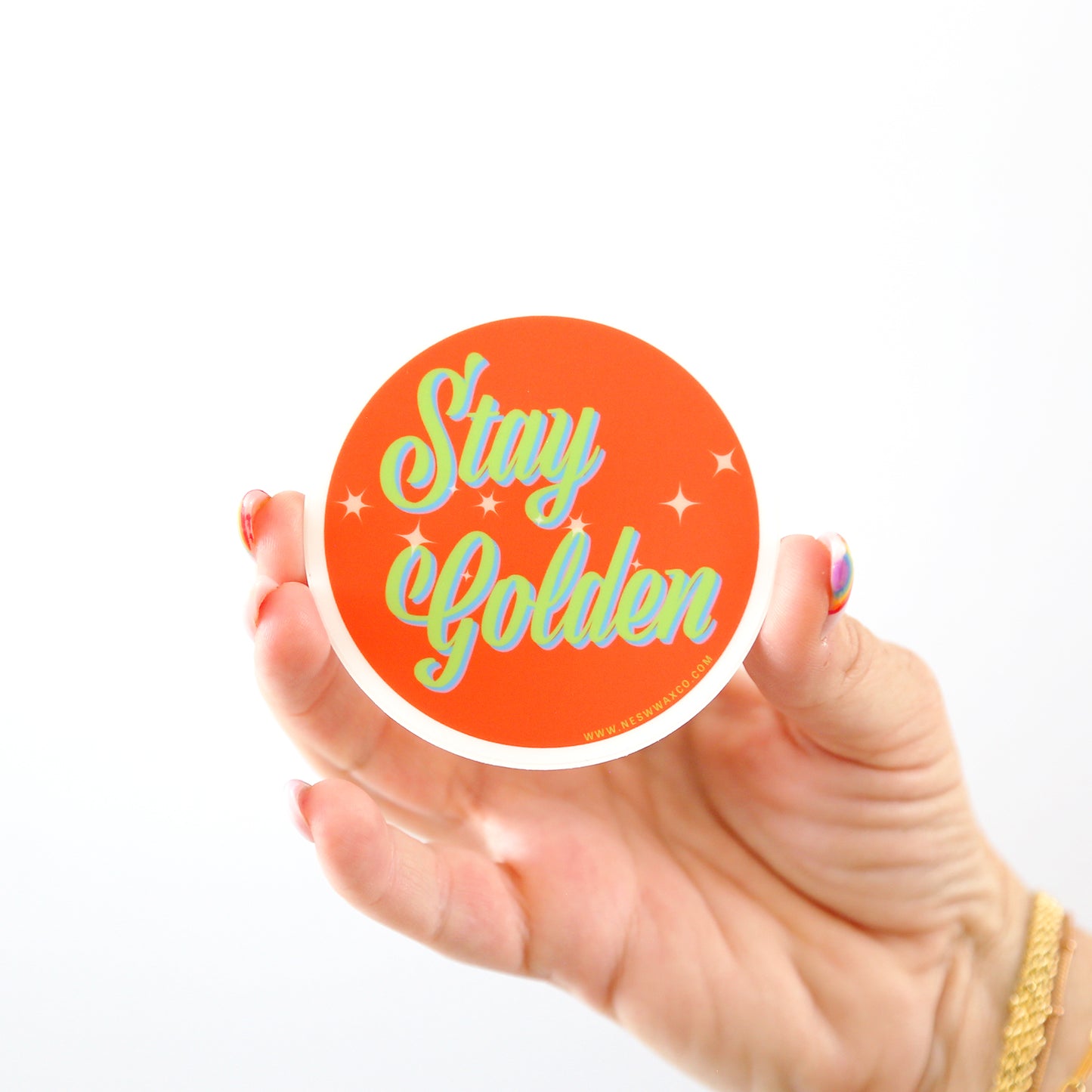 Stay Golden Sticker