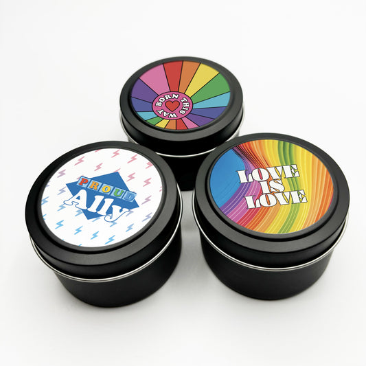 PRIDE 4oz Candle Trio