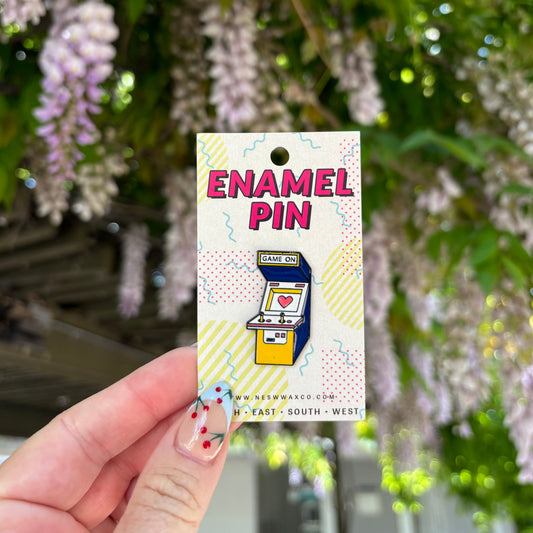 Game On Enamel Pin