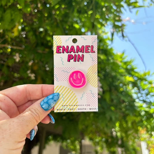 Happy Happy Enamel Pin