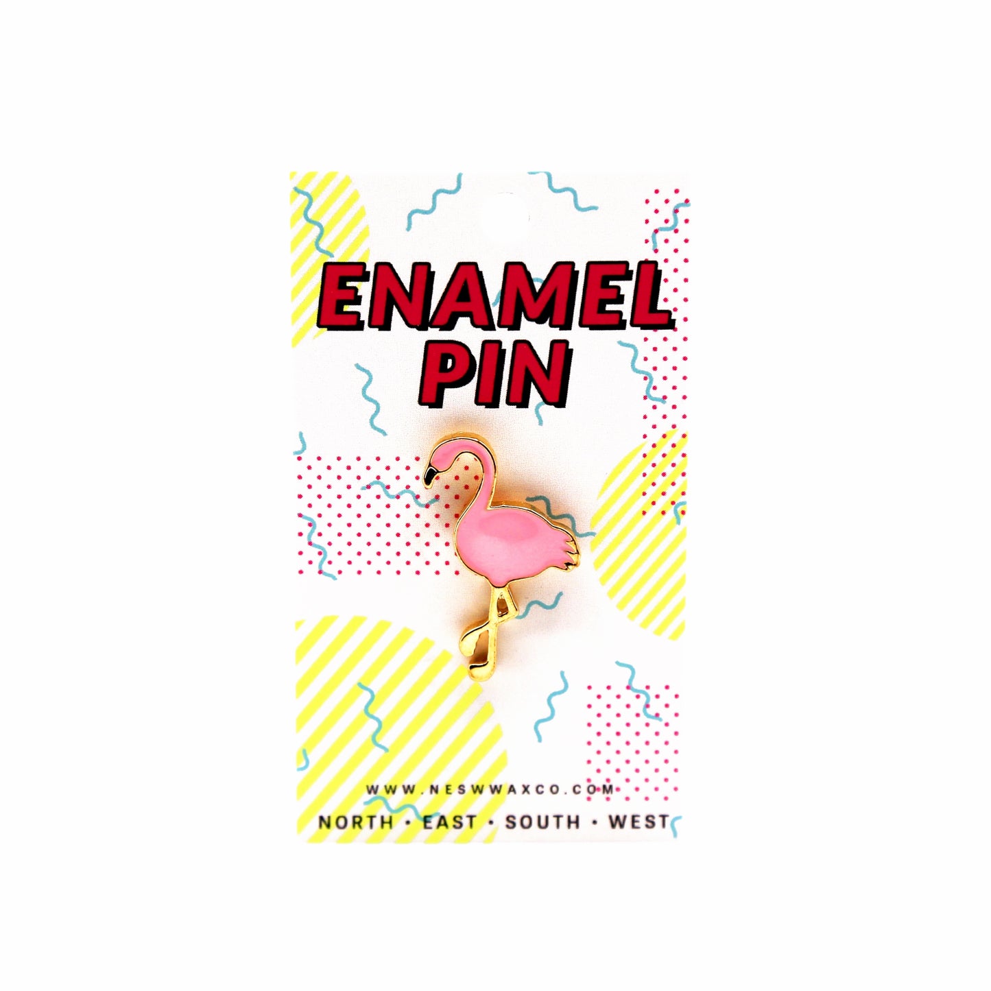 Pink Flamingo Enamel Pin