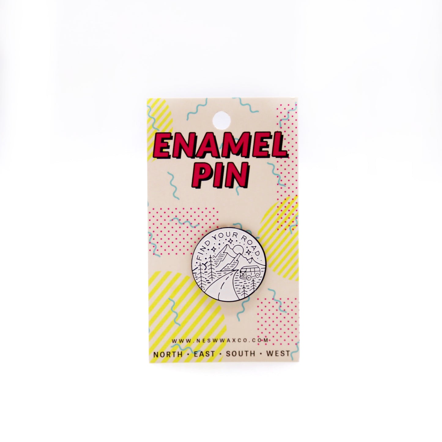 Find Your Road Enamel Pin