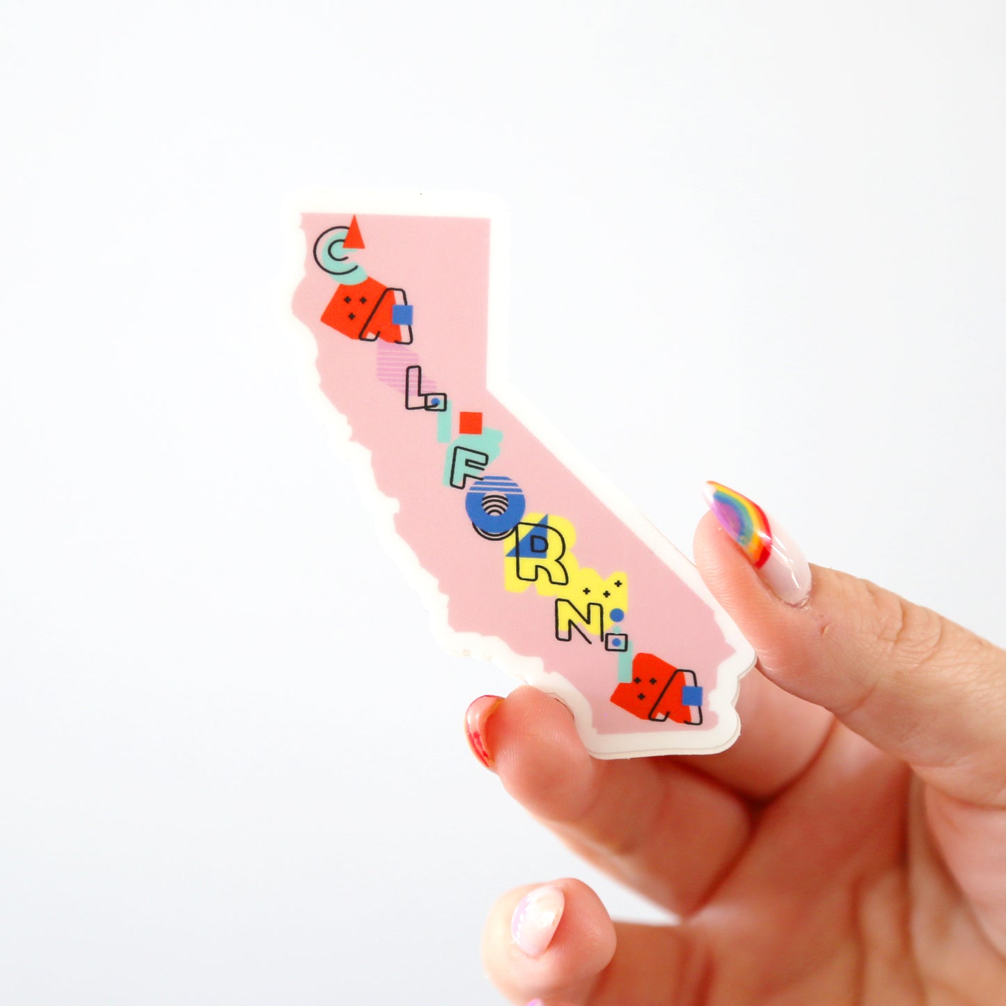 California Sticker- Lilac - NESW WAX CO//