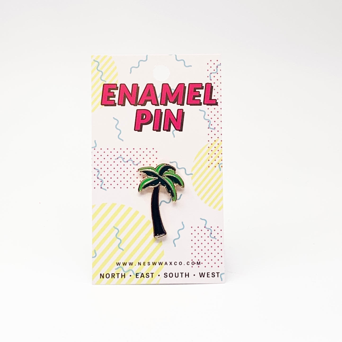Cali Palms Enamel Pin - NESW WAX CO//