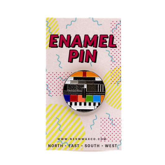 Color Blocks Enamel Pin