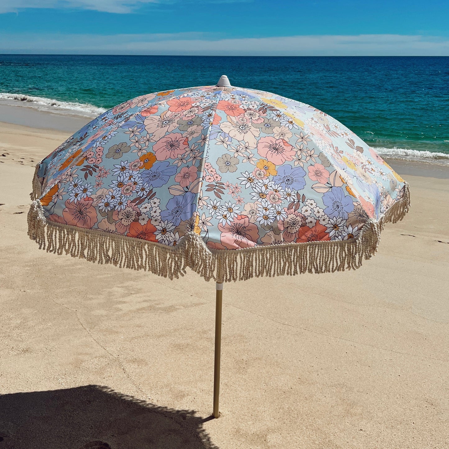 Day Dream Beach Umbrella by SKOVA