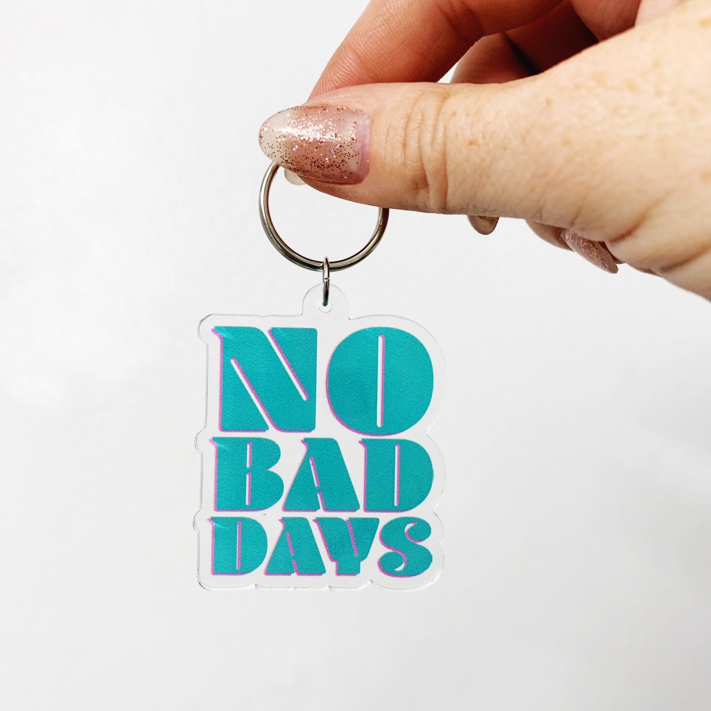 No Bad Days Keychain - NESW WAX CO//
