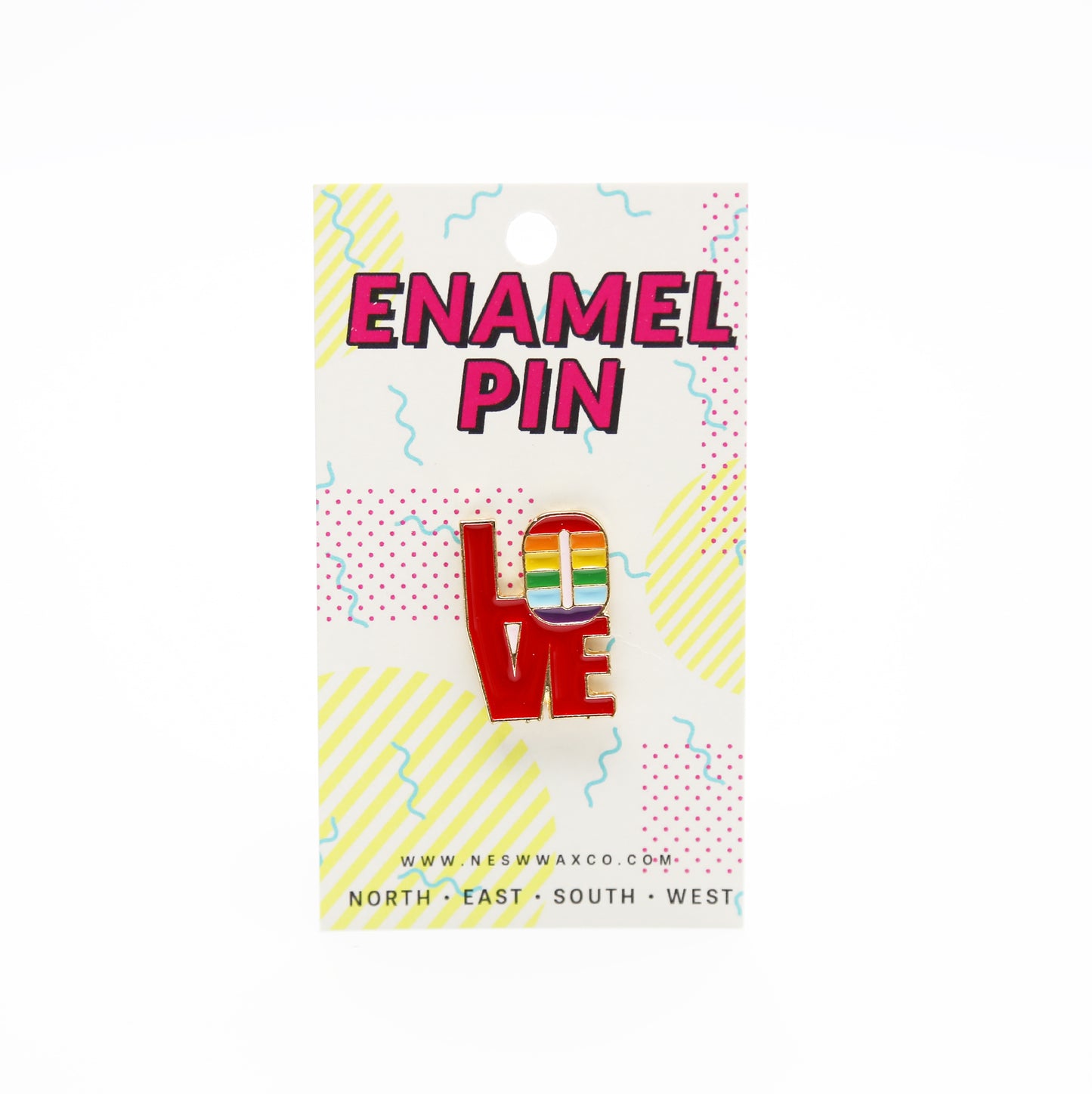 Love is Love Enamel Pin