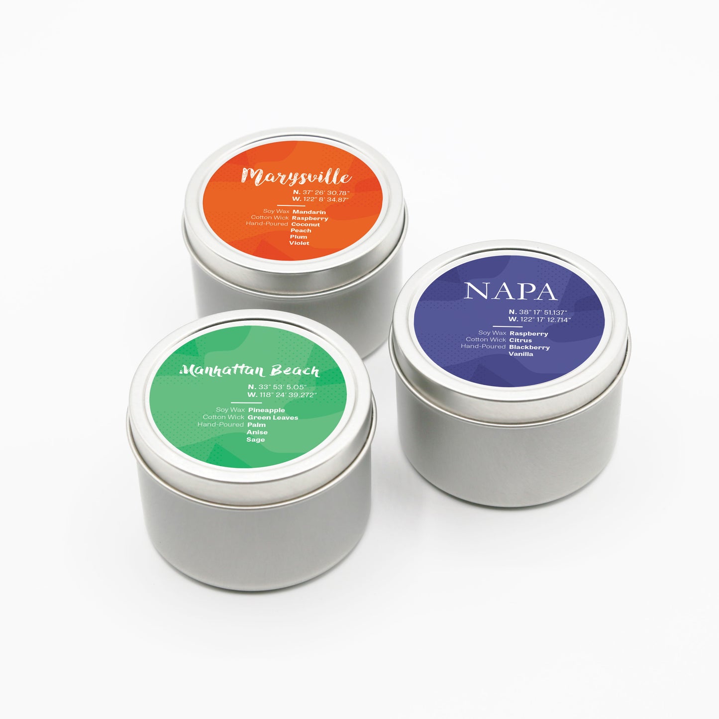 4oz Candle Trio - NESW WAX CO//