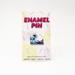 Waves Enamel Pin - NESW WAX CO//