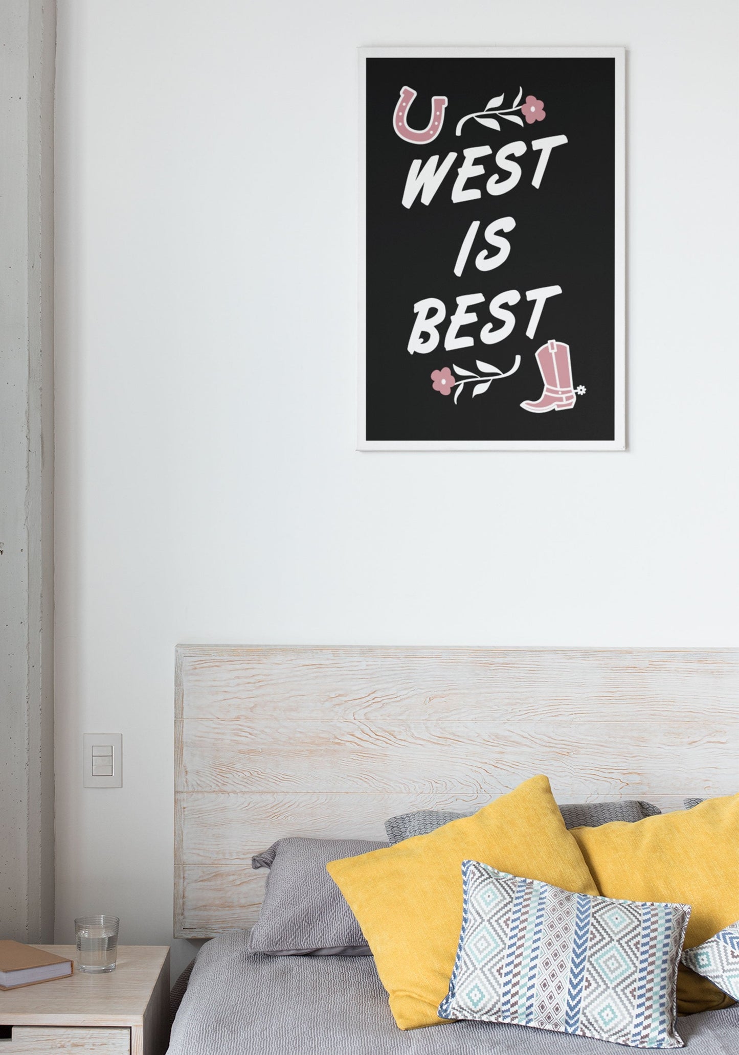 West is Best Poster Print